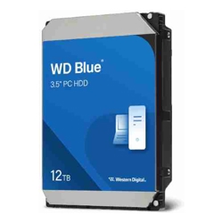 WD Western Digital WD Blue PC Desktop Hard Drive 12TB 3.5&amp;amp;quot; SATA up to 260MB/s 7200 RPM CMR 512MB 2Y Warranty