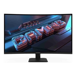 Gigabyte GS32QCA Gaming Monitor Curve; 31.5&amp;amp;quot; VA 1500R; 697.344 x 392.256 (mm); Edge type; Non-glare; 120% sRGB; 2560 x 1440 (QHD)