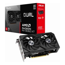 Asus AMD Radeon Dual RX9060XT 8G GDDR6 20 Gbps 128-bit 2.5 Slot 202 x 120 x 49mm