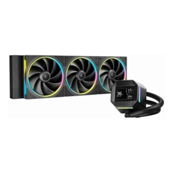 Deepcool LM360 ARGB Liquid Cooler Mini LCD Screen 2.4&amp;amp;quot; IPS 320x240 Resolution  Intel LGA1851/1700/1200 + More AMD AM5/AM4