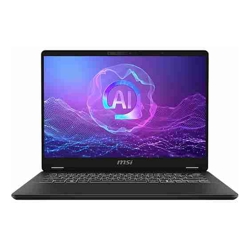 MSI Prestige 14 AI Evo 14in FHD+ Ulra 7 255H Intel ARC Graphics 16GB8GBx2 RAM DDR5 512GB NVMe SSD Killer WiFi7 BE1750 4cel 90Whr Stellar Gray Windows 11 Home 1Year Warranty
