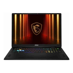 MSI Vector 18 HX AI 18in QHD+ IPS Core Ultra 9 275HX RTX5090 GDDR7 24GB 32GB16GBx2 RAM DDR5 1TB NVMe SSD Killder WiFi7 BE1750 4cell 99.99Whr Cosmos Gray Windows 11 Home 1 Year Warranty