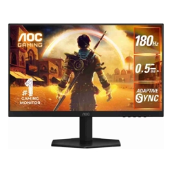 AOC 23.8&amp;amp;quot; 24G42E FHD 1920X1080 180HZ 1MS IPS 16:9 W-LED GAMING MONITOR HDMI/DP EARPHONE IN TILT VESA100X100 3 YEARS WARRANTY