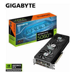 Gigabyte GeForce RTX 5060 Ti EAGLE MAX OC 8G 2617 MHz CUDA 4608 28 Gbps GDDR7128 bit PCI-E 5.0 PSU 650W DisplayPort 2.1b *3 HDMI 2.1b *1