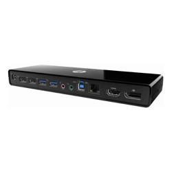 HP Genuine HP 3005pr USB 3.0 Port Replicator 681280-001 12 Mth Wty (Refurbished)