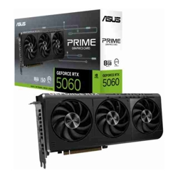 Asus nVidia GeForce PRIME RTX 5060 8GB GDDR7 3840 CUDA 2527MHz 128-bit 7680x4320 PCIe 5.0
