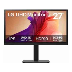 LG 27&amp;amp;quot;(16:9) UHD IPS HDMI(2) DP HDR10  SPKR H/ADJ TILT 3YRS
