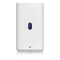 Ubiquiti UNAS 4 White UniFi Network Storage (4)2.5/3.5&amp;amp;quot; HDD Bays(2)M.2 NVMe SSD Cach Slot2.5 GbE USB-C Connect PoE+++ Adapter Compact Footprint