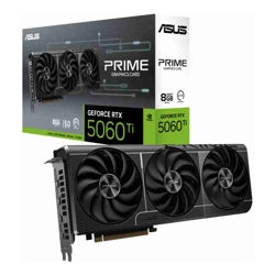 Asus nVidia GeForce PRIME RTX 5060 Ti 8GB GDDR7 4608CUDA 2602MHz 8GBGDDR7 28Gbps 128bit PCIe5.0 7680x4320 HDMI2.1b DP2.1b