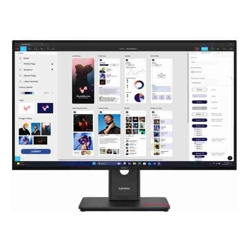 Lenovo ThinkVision T32H-30 31.5&amp;amp;quot;/32&amp;amp;quot; 60Hz UHD IPS Monitor 3840x2160 16:9 4ms Height Adjustable Tilt Pivot Swivel HDMI DP USB-C hub LAN RJ45 VESA 3yr
