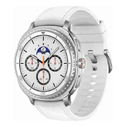 Samsung Galaxy Watch8 Classic Bluetooth + 4G (46mm) White (SM-L505FZWAXSA) 1.3&amp;amp;quot;Super AMOLED1.6GHz2GB/64GBBluetooth v5.3445mAh2 Years Warranty