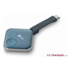 LG SC-00DA One:Quick Share Wireless Screen Sharing Solution with USB 2.0 Type-A Connectivity Embedded Wi-Fi and PC Application Remote Setting Control
