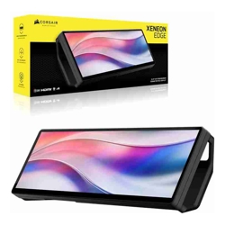 Corsair XENEON EDGE 14.5&amp;amp;quot; LCD Touchscreen 2560x720@60Hz HDMI/USB-C 5-point touch magnetic mount detachable stand vertical/horizontal use