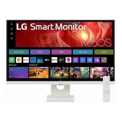 LG 27&amp;amp;quot; 4K UHD IPS Smart Monitor: 3840x2160  (4K UHD) 5ms response time 60Hz refresh ~400nit brightness USBC / HDR400 height/tilt pivot stand