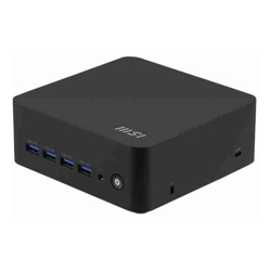 MSI Cubi Z AI 8M with Hawk Point R9 Ryzen 9 8945HS/Up to DDR5/dTPM/2*M.2/2*HDMI/2*USB C 4.0/4*Display/2*LAN/Wifi6E/Card Reader/Power Switch Cable/3Y