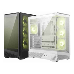 MSI MAG PANO 130R PZ -WHITE ATX/mATX/ITX 400mm GPU 165mm CPU 7 slots 6x120mm 360 rad top/side 2xUSB-A 1xUSB-C 20Gbps 460x232x490mm 8.37kg