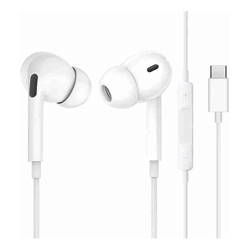 Choetech OC-A011 USB-C In-Ear Headphones 1.2m White