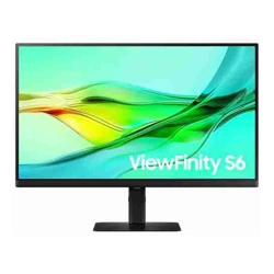 Samsung 23.8&amp;amp;quot;/24&amp;amp;quot; S6 ViewFinity 100Hz QHD IPS Monitor 2K 2560x1440 16:9 5ms Height Adjust Tilt Swivel Pivot DP1.4 HDMI USB-C HUB LAN HAS HDR10 VESA 3Y