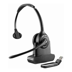 Plantronics 84007-04 Savi W410 OTH Monaural USB Dongle DECT UC Wireless Headset System