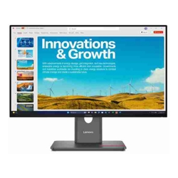 Lenovo ThinkVision P24qd-40 23.8&amp;amp;quot; 24&amp;amp;quot; 24&amp;amp;quot; QHD IPS Monitor 2K 2560x1440 16:9 Height Adjustable Tilt Swivel Pivot HDMI USB-C DP1.4 4xUSB3.2 Hub LAN 3yr