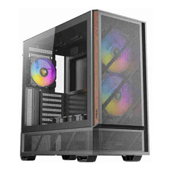 Antec P30 ARGB Mid Tower 478x222x465mm Steel+Plastic+Wood ATX/mATX/ITX 4mm TG 2xUSB3.0 Type-C 7 slots 2/1x3.5&amp;amp;quot;/2.5&amp;amp;quot; ARGB fans 3+2 GPU 405