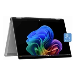 HP OmniBook X Flip 14&amp;amp;quot; WUXGA touch 2-in-1 Laptop Ryzen AI 5 340 16GB RAM 512GB SSD Win11 Home Silver Copilot+ PC 1 Year Warranty (Ex Demo)