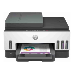 HP Smart Tank 7605 A4 Colour Multifunction Printer Print Copy &amp;amp;amp; Scan Wireless Printing (Wi-Fi) Bluetooth Print Speed: 15ppm (Black) 9ppm (Colour)