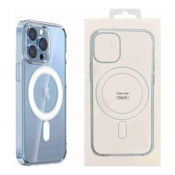 USP Apple iPhone 15 (6.1&amp;amp;quot;) Clear Case with MagSafe Built-in magnets Scratch Resistant Crystal ClearShockproof 3 Years Warranty