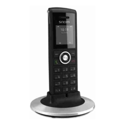 Snom M25 (EU) TFT color display 75 hours standby 21key layout Included 2 x AAA rechargeable batteries