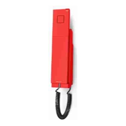 Snom E303 TrafficRed WallMounted SIP Emergency Phone Autodial PoE