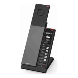 Snom HD341A Analogue Cordless Guest Room Phone wireless DECT handset five speeddial keys antibacterial housing customisable back cover