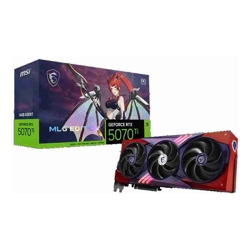 MSI nVidia GeForce RTX 5070 Ti 16G MLG EDITION OC 8960 CUDA 16GB GDDR7 256-bit 28Gbps 2580MHz PCIe 5.0 DPx3 HDMI2.1b 300W 3yr wty