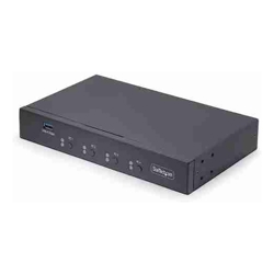StarTech 4-PORT KM SWITCH WITH MOUSE SWITCHING USB SWITCH FOR KEYBOARD/MOUSE 3.5MM/USB A
