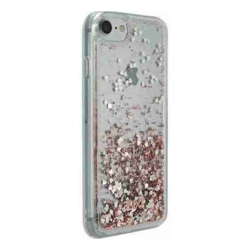 3Sixt PureGlitz iPhone X/XS Rose Gold / Silver