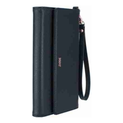 3Sixt Universal Leather Clutch Black Pebble (Up to 6.5)