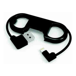 Kanex GoBuddy + Lightning Charge &amp;amp;amp; Sync Cable Black