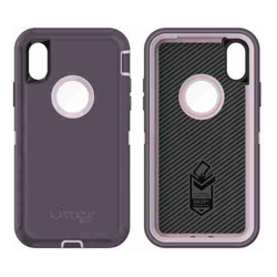 OtterBox Defender iPhone X Purple Nebula