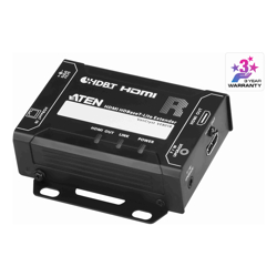 Aten HDMI HDBaseT-Lite Receiver supports 1080p @ 70m and 4096 x 2160 @ 30 HZ (4:4:4) @ 40m over Cat 6A
