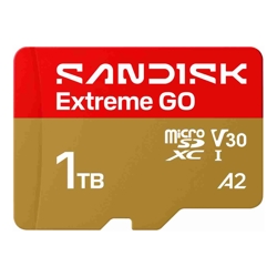 SanDisk 1T Extreme GO microSD UHS-I Card (SDSQXGN-1T00-GN6MN)