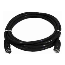 8Ware CAT6 Cable 0.25m Black Premium RJ45 Ethernet Network LAN UTP Patch Cord 26AWG CU Jacket