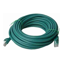 8Ware CAT6 Cable 20m Green Premium RJ45 Ethernet Network LAN UTP Patch Cord 26AWG CU Jacket