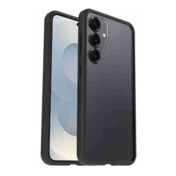 OtterBox React Samsung Galaxy S25+ 5G (6.7&amp;amp;quot;) Case Black Crystal (Clear/Black) (77-97443)DROP+Military StandardHard CaseSoft Grip7 Years Warranty