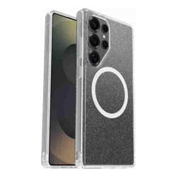 OtterBox Symmetry Clear Magnets Samsung Galaxy S25 Ultra 5G (6.9&amp;amp;quot;) Case Stardust Clear (77-97524) DROP+ 3X Military Standard 7 Years Warranty