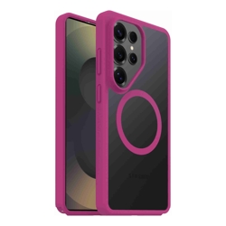 OtterBox React Magnets Samsung Galaxy S26 Ultra 5G (6.9&amp;amp;quot;) Case Rose Crystal (Clear/Pink) (77-99946)DROP+ Military Standard 7 Years Warranty