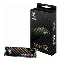 MSI SPATIUM M480 PRO PCIe 4.0 NVMe M.2 1TB SSD 1GB DDR4 Sequential Read up to 7400MB/s Sequential Write up to 6000MB/s 700 TBW 5 Year Warranty