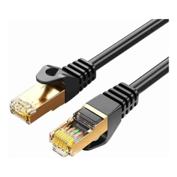 8Ware CAT7 Cable 5m Black Color RJ45 Ethernet Network LAN UTP Patch Cord Snagless