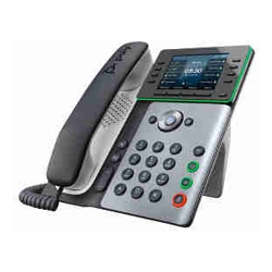 HP Poly Edge E300 IP Phone and PoE-enabled