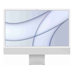 Apple iMac (24-inch M1 2021) Apple M1 chip 16GB memory 512GB SSD 4.5K Retina display Silver 6 Mth Wty (Refurbished)