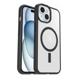 OtterBox React MagSafe Apple iPhone 17e /   iPhone 16e / iPhone 15 / iPhone 14 / iPhone 13 (6.1&amp;amp;quot;) Case Black Crystal (Clear/Black) 7 Years Warranty