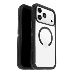 OtterBox Defender Pro XT MagSafe Apple iPhone 17 Pro (6.3&amp;amp;quot;) Case Dark Side (Clear/Black) (77-98516) DROP+ 7X Military Standard 7 Years Warranty
